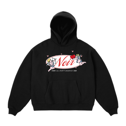 Noir Cupid Plaque AHR Hoodie